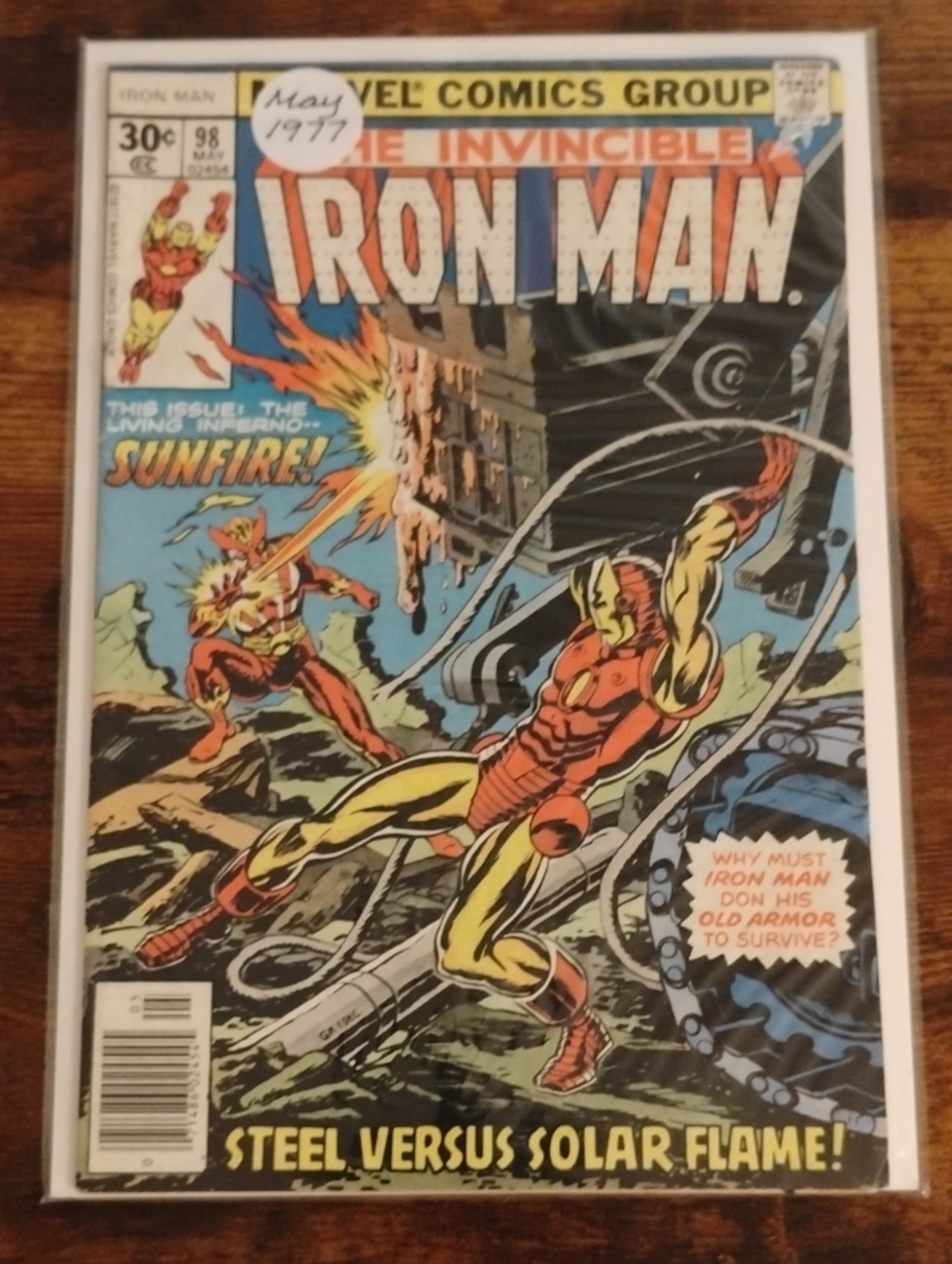 1977 Vintage Iron Man